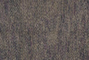 8' X 11' Purple and Gray Wool Hand Woven Distressed Area Rug
