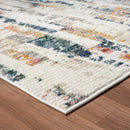 8' X 10' Blue Abstract Area Rug
