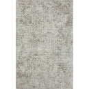 4' X 6' Gray Abstract Distressed Area Rug