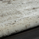 5' X 8' Beige Abstract Distressed Area Rug
