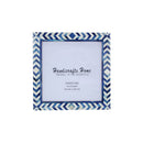 Poster Picture Frame Taj Pattern Bone Inlay Collection in 5 Sizes, Blue