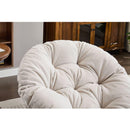 Oversized Swivel Accent Chair, 360 Swivel Barrel Chair, Papasan Chair for Living Room Bedroom