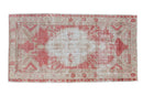 2.5x4.5 Vintage Distressed Oushak Rug