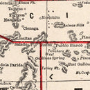 Vintage Map of New Mexico 1893
