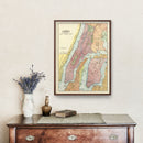 Vintage Map of New York City, New York 1897