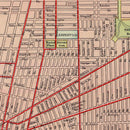 Vintage Map of Buffalo, New York 1897