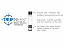 TRUENESS Blood Glucose Test Strips 100ct + 100 Lancets - Ideal for Testing Blood Sugar Levels - Compatible with TRUENESS Meters for Accurate Diabetes Monitoring
