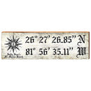 Salty Sam's Marina Sign Home Decor Art Print on Real Wood