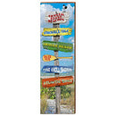 Crystal Coast, North Carolina Beach Wooden Sign | Wall Art Print on Real Wood 