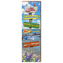 Lake Gaston Lake Directional Home Decor Art Print on Real Wood