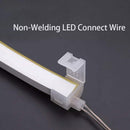 SLN 10 Pack Solderless Strip to Wire Connectors for 6x12mm Strip Light Neon