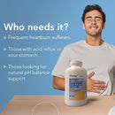 Rising Pharma - Sodium Bicarbonate 650mg - Antacid Used for Acid Indigestion, Heartburn, Sour Stomach Stomach Upset - 1000 Tablets