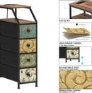 Narrow Tall Dresser With Integrated Charging Station