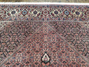 Persian Bijar Rug 8x11 - Herati Mahi Pattern