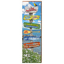 Lake Wedowee Lake Directional Sign Home Decor Art Print on Real Wood