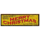 TWAS The Night Before Christmas Home Decor Art Print on Real Wood