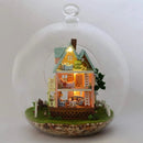 Miniature Wizardi Roombox Kit - Mini House Dollhouse Kit F07M5-17-2003