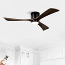 52" Ceiling Fan with Light for Bedroom, 3 Blades, Remote Control