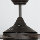 52" Celentano Industrial Downrod Mount Reversible Ceiling Fan with Lighting and Remote Control