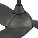 52" Industrial DC Motor Downrod Mount Reversible Ceiling Fan with LED Lighting and Remote Control