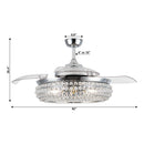 52" Mumbai Smart Fan with Light Kit and Remote Control