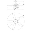 52" Nilgril Farmhouse Downrod Mount Reversible Ceiling Fan with Lighting and Remote Control