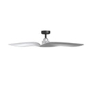 52" Punjab Industrial DC Motor Downrod Mount Reversible Ceiling Fan with Remote Control