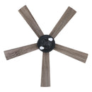 52" Windmill Modern DC Motor Downrod Mount Reversible Ceiling Fan with Lighting and Remote Control