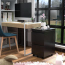 2 Drawer Vertical File Cabinet With Lock Letter Size