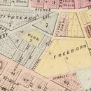 Vintage Map of Red Wing, Minnesota 1874