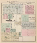 Vintage Map of Blue Earth, Minnesota 1874