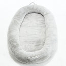 Human Dog Bed for Adult, Giant Extra Large Memory Foam Human Size Pet Bed for People, Fluffy Plush Dog Bed for Human with Storage Pocket  Cover Portable Handle Non-Slip Bottom