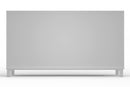 61" White Solid Wood Six Drawer Double Dresser