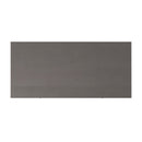 38" Gray Solid Wood Four Drawer Chest