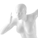 Runner Woman 20" Wall Sculpture // White