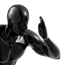 Runner Man 20" Wall Sculpture // Black