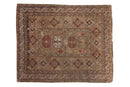 4x4.5 Antique Caucasian Square Rug