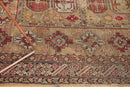 4x4.5 Antique Caucasian Square Rug