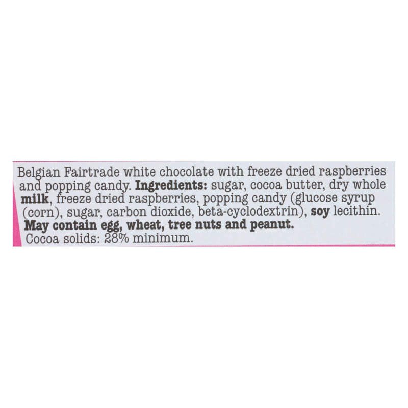 Tony's Chocolonely White Chocolate Raspberry Pop (Pack of 15 - 6.35 Oz.)