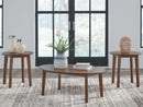 Gordonay - Occasional Table Set (Set of 3) - Brown