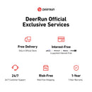 DeerRun Z10 12% Auto Incline Smart Walking Pad Treadmill with remote control
