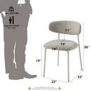 Ingram - Side Chair (Set of 2) - Light Gray