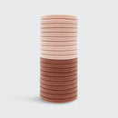 Blush Elastic Hair Ties 20pc Set