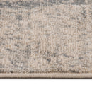 2' X 3' Light Blue Abstract Power Loom Area Rug
