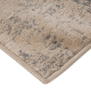 2' X 3' Light Blue Abstract Power Loom Area Rug