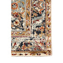9' X 12' Ivory Medallion Power Loom Area Rug