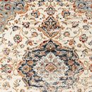 9' X 12' Ivory Medallion Power Loom Area Rug