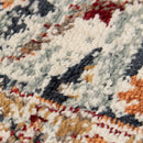 9' X 12' Ivory Medallion Power Loom Area Rug