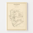 Vintage Map of Stratham, New Hampshire 1892