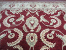 8' X 10' Vintage Fine Handmade Peshawar Agra Chobi Rug